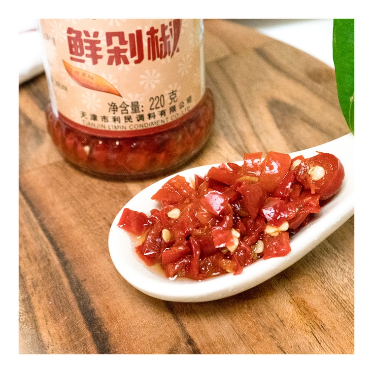 LIMIN利民 鲜剁椒 220g 6