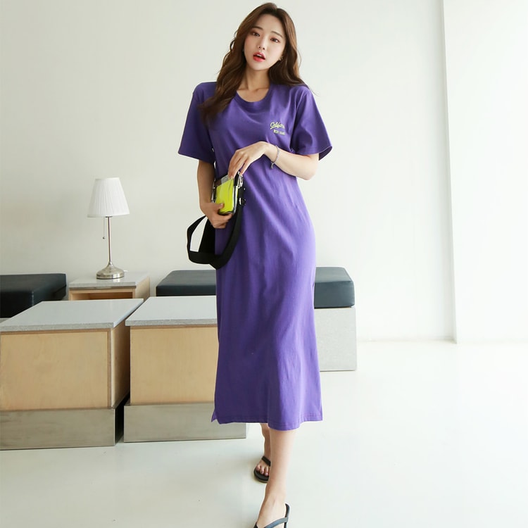 open back sweatshirt dress Open Back Sweatshirt Dress (Olive Green) Olive Green / L