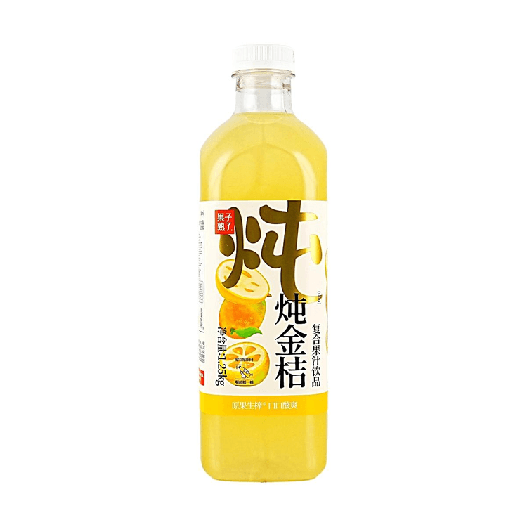 GZSL 金柑ミックスフルーツジュースドリンク 44.1 oz - Yami