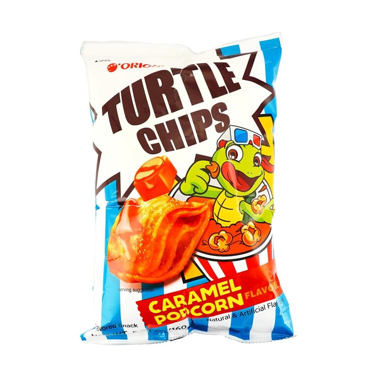 Turtle Chips Caramel Popcorn Flavor, 5.64 oz【 Yami Exclusive】 4