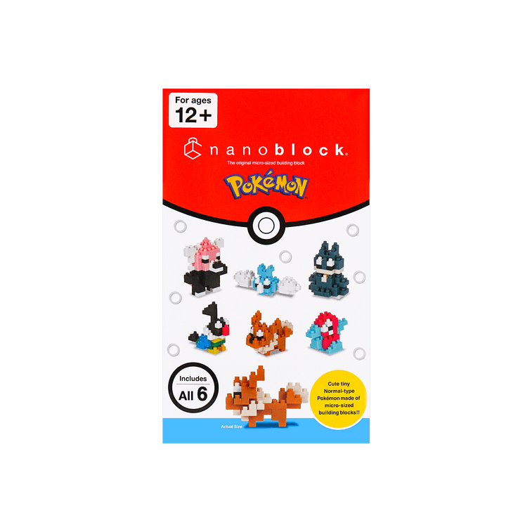 NANOBLOCK ミニナノシリーズ ポケモンタイプ ノーマルセット ビルディングブロック ブラインドボックス 9