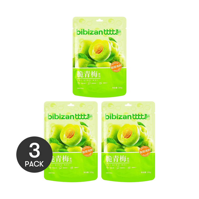  Crispy Green Plums 7.05 oz *3【3 Packs】 3