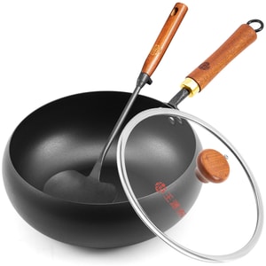26CM Big Belly Pan Wok Iron