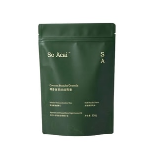 [홍콩 직배송] 아사이 코코넛 말차 오트밀 300g 요거트 볼 토핑