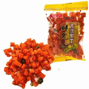 Internet celebrity spicy alcoholic green bean crispy bone spicy strip 250g