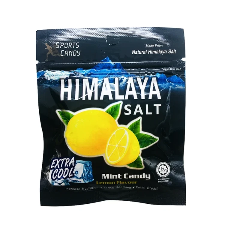 Himalaya Salt Sports Candy - Extra Cool Lemon 15gx12s | Throat Soothing