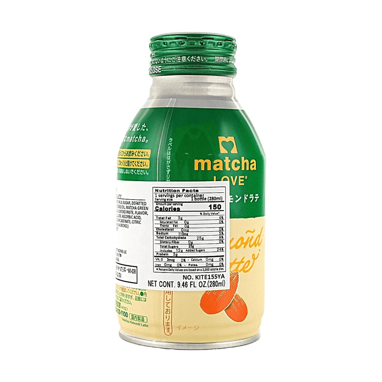 抹茶ラブ 抹茶アーモンドラテ 9.47液量オンス 【プレミアム グリーンティー ナッツミルク スムースブレンド飲料 アルミ缶】 3