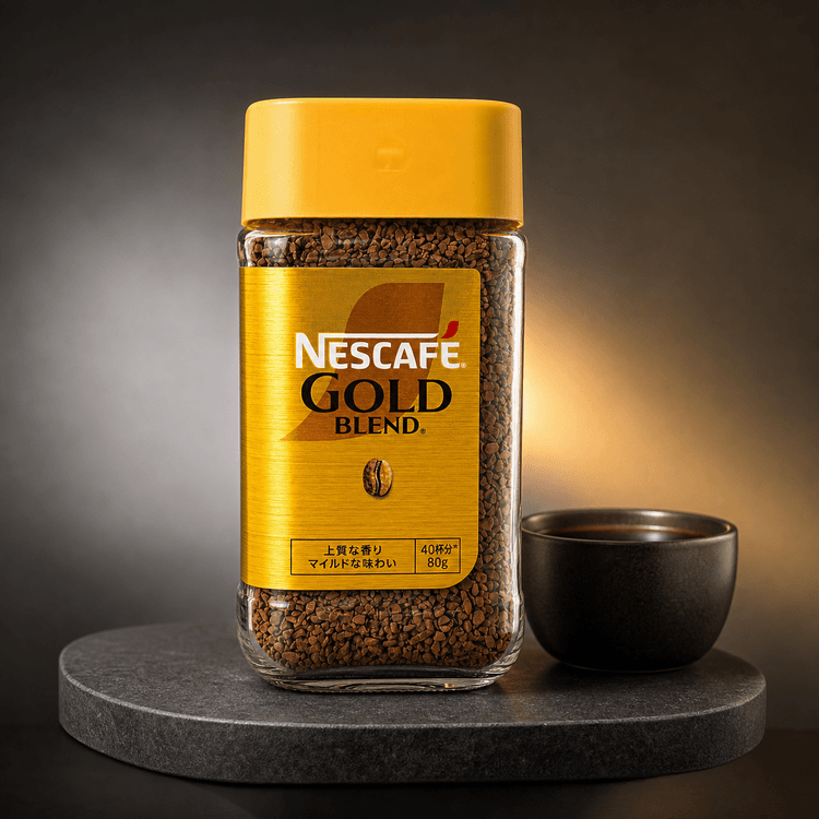 NESTLE Nescafe Gold Blend Freeze-Dried Instant Coffee Classic