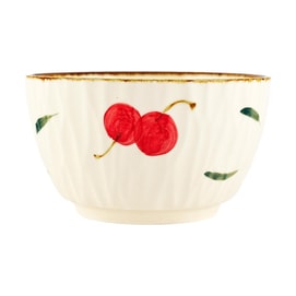 GOLDEN LION Cherry Series Ceramic Round Bowl, 4.5-inch Rice Bowl, 340ML (11oz),11.3 * 11.3 * 6.5CM