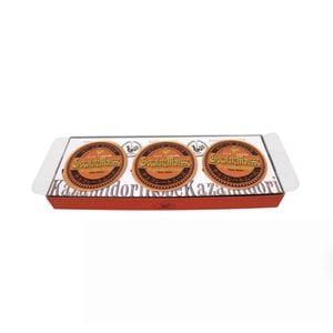 【日本直邮】 日本 神户风月堂 神户 风见鸡本铺 常年人气热销款 浓厚生巧口味布丁 3个装