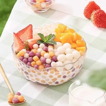 Freezing-Free Small Taro Balls, 17.64 oz【For Milk Tea Sago Baked Dessert Toppings】