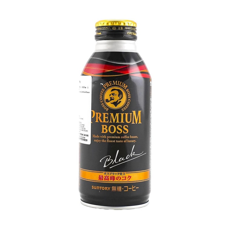 BOSS 프리미엄 블랙 커피, 386ml (13.18 fl oz)【설탕 0g, 칼로리 0kcal, 지방 0g】 5