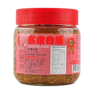 台湾清宏 客家香葱 调味酱 550g