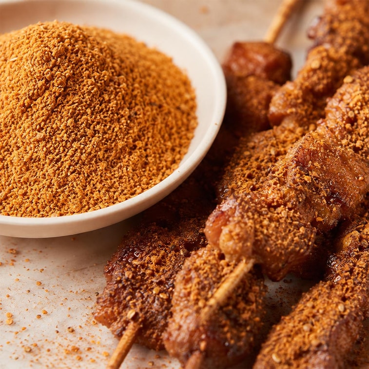 Xuzhou Style Turmeric BBQ Seasoning+Xinjiang Style Cumin BBQ Seasoning+Yunnan Style Lemongrass BBQ Seasoning, 10.24 oz【3 Flavors Combo Packs】【Golden Color Rich Aroma】【Authentic Charcoal Grill Aroma】 7