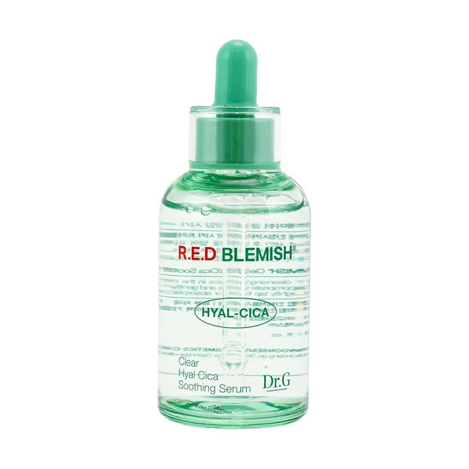 Red Blemish Clear Hyal Cica Soothing Serum, 1.69 fl.oz. - Hydrating | Cooling | For Dry Sensitive Skin