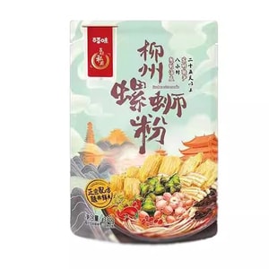 【中国直邮】 百草味 柳州螺蛳粉 330g*1袋 正宗 速食 方便 泡面 米粉 宿舍夜宵