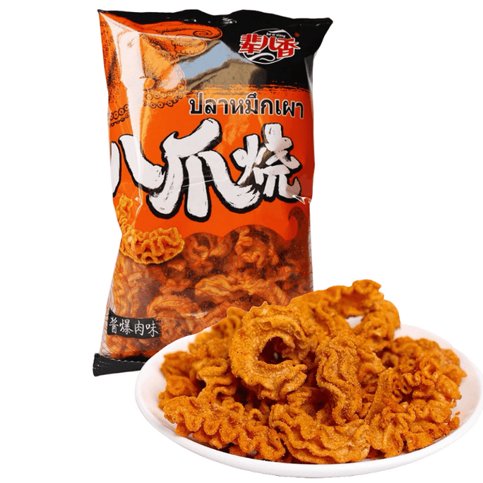 【中国直邮】辈儿香 八爪烧 童年怀旧零食小吃 酱爆味 40g*1包