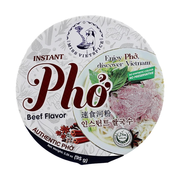 越南 Miss VietPho 牛肉味速食河粉 95g【越南风味】【暖胃必备】 7