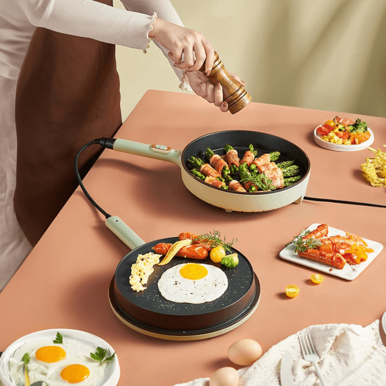 BEAR小熊 可分拆式電餅鐺 薄餅機煎餅鍋 薄餅機 雙面薄餅多功能 DBC-D15G2 6