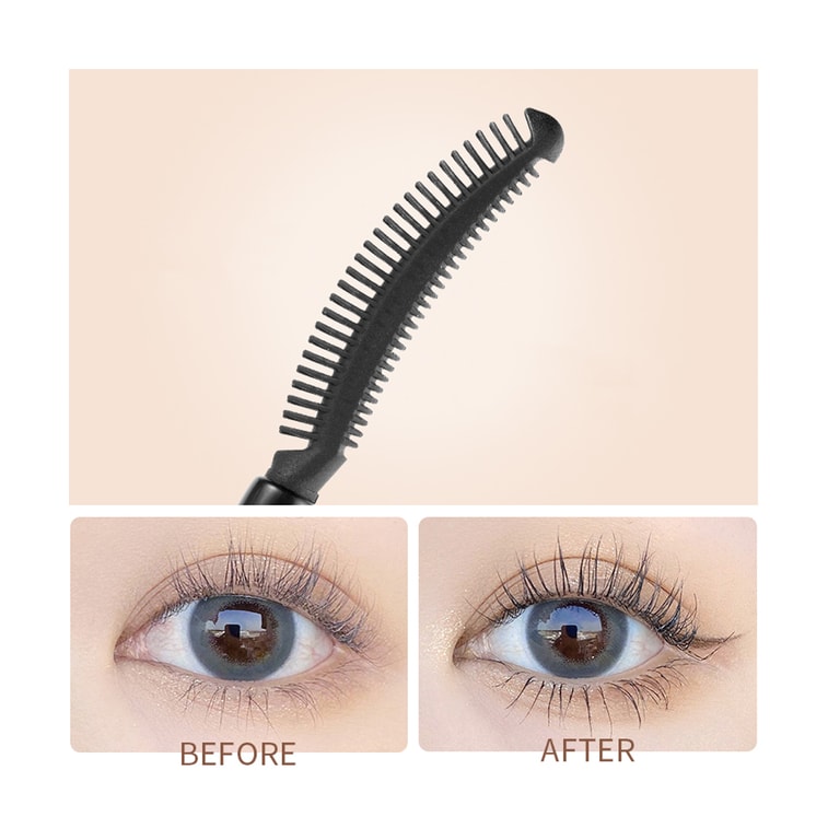Mascara Primer Base - Waterproof, Lengthening & Smudge-Proof #01 Natural Black 5g (0.17 oz) 3