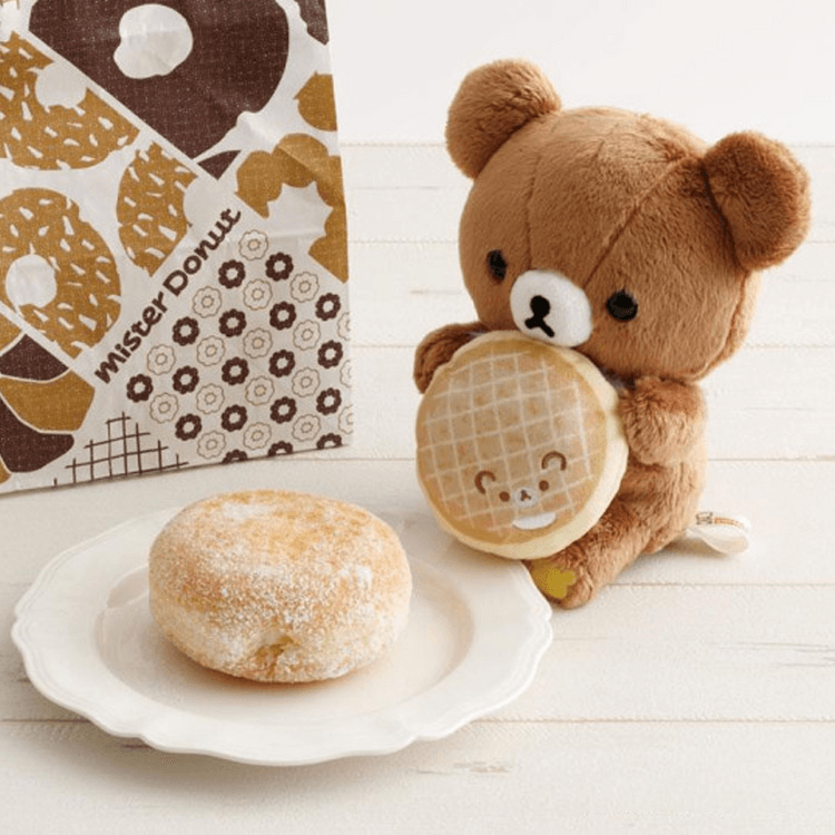Sumikko Gurashi Donut Series Plush Toy 【Koguma (Little Bear)】1