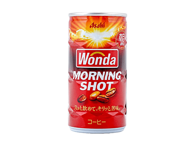 ASAHI Wonda Morning Shot Coffee 6.53 oz - Yami.com