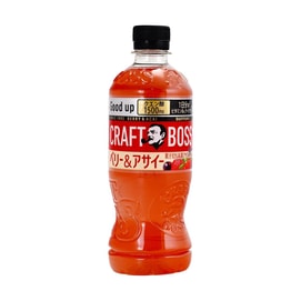 日本SUNTORY三得利 CRAFT BOSS 综合莓果饮料  500ml【补充维生素】