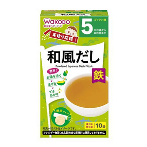 5 months+ baby weaning complementary food Seaweed deep fish broth 2.5g*10 packs