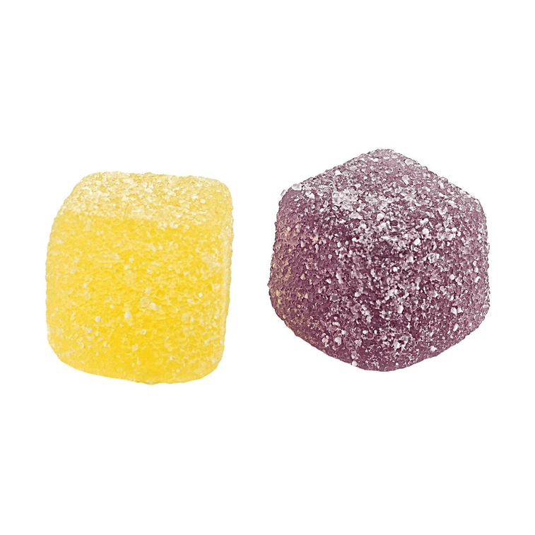 Tough Gummy Candy, Grape & Lemon, 3.5 oz【Bold & Sour Cube Gummy】 5
