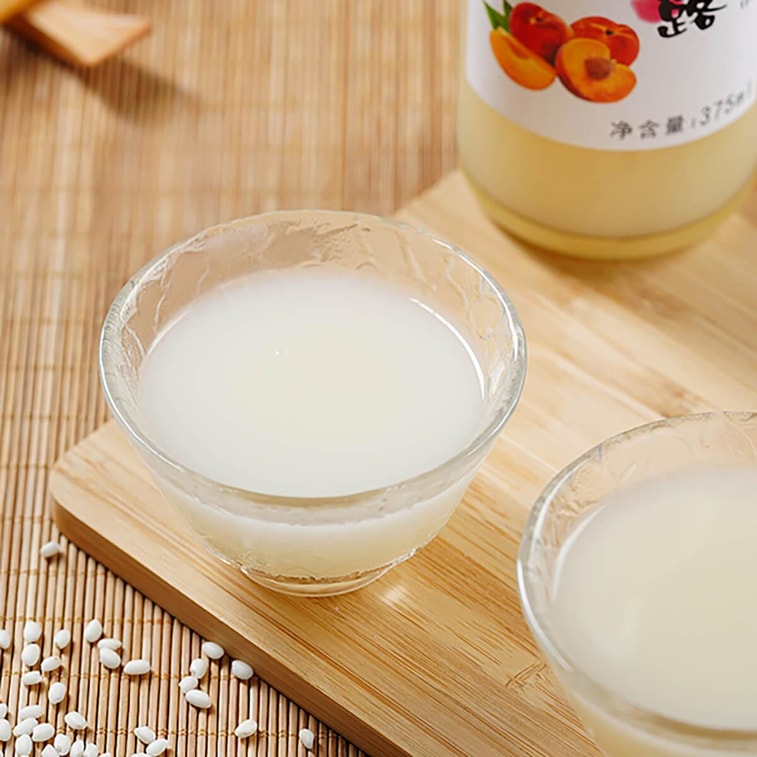 蘇州橋 水蜜桃米露 米酒醪糟甜酒 375ml【0.5%vol低度微醺小酒】【溫潤適口清爽香甜】 4