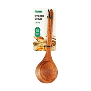 Natural Wooden Spoon for Eating Mixing & Dessert