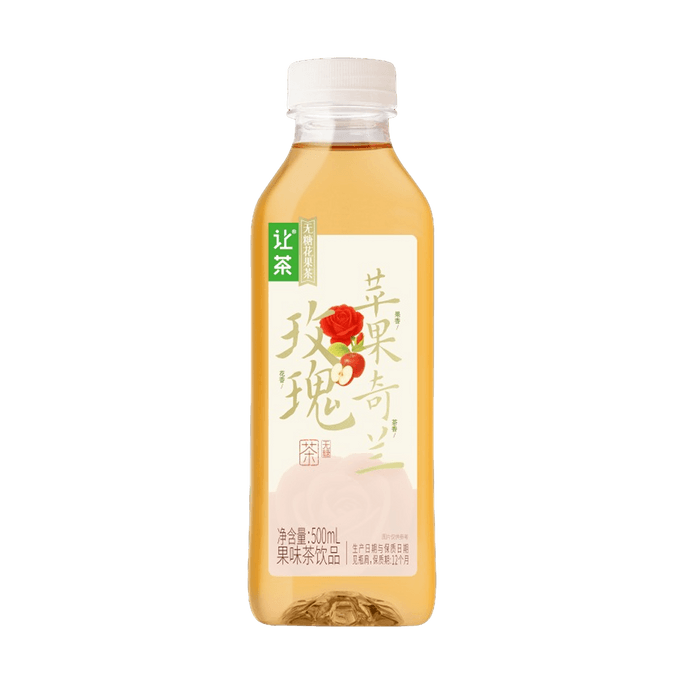 Sugar-Free Floral Tea ,Rose Apple Qilan Tea,16.9 fl oz【0 Sugar 0 Fat 0 Calories】
