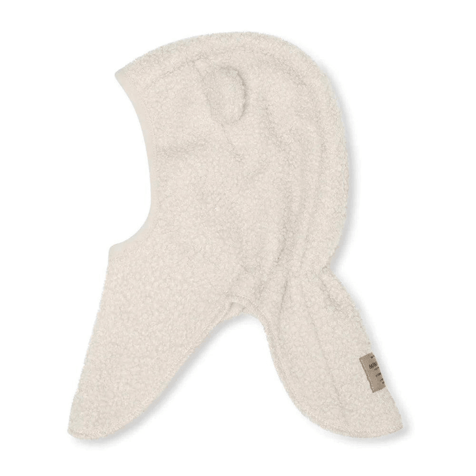  Baby MATJEFFI Teddyfleece Elephant Hood - Angora Cream 6-12M