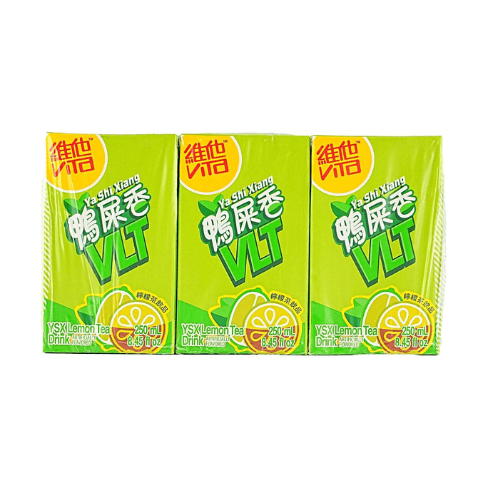 Vitasoy Ya Shi Xiang Lemon Tea 8.45 fl oz*6packs【New Releas…