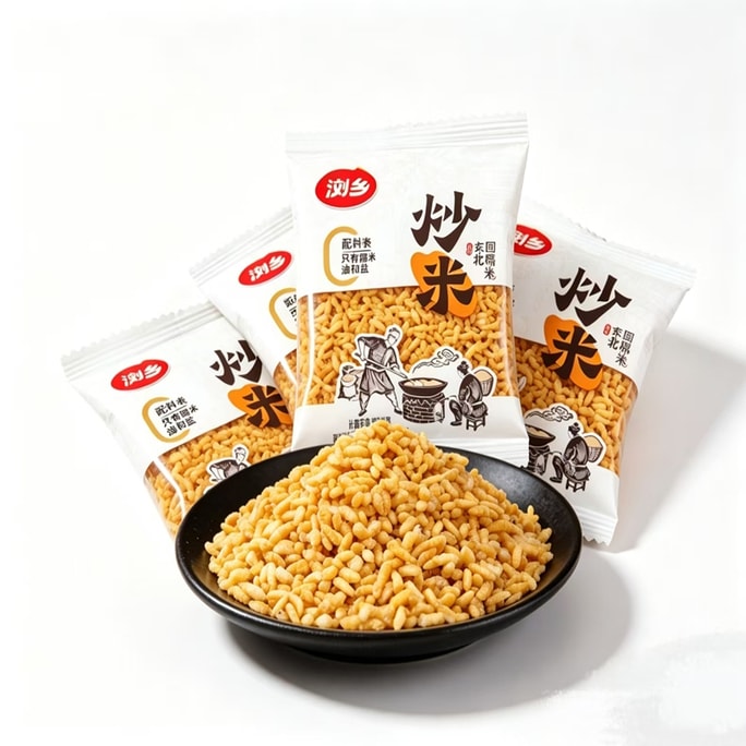 瀏鄉 正宗東北圓糯米小包裝配料乾淨辦公室宿舍解饞充飢零食12g*6包