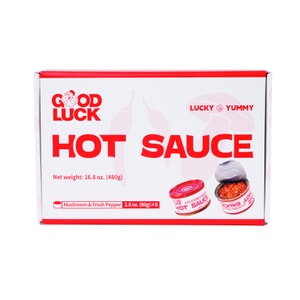 HOT SAUCE Mushroom and Fresh Pepper 6PK