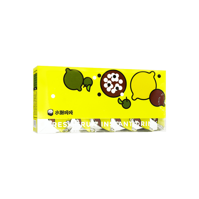 Passion Fruit & Lemon Flavor Instant Fruit Tea 90g