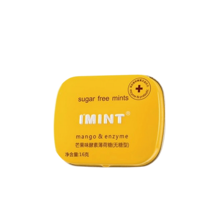 Sugar Free Mints Breath Freshening Long Lasting Healthy Kissing Mango Enzyme Flavour 1 Box