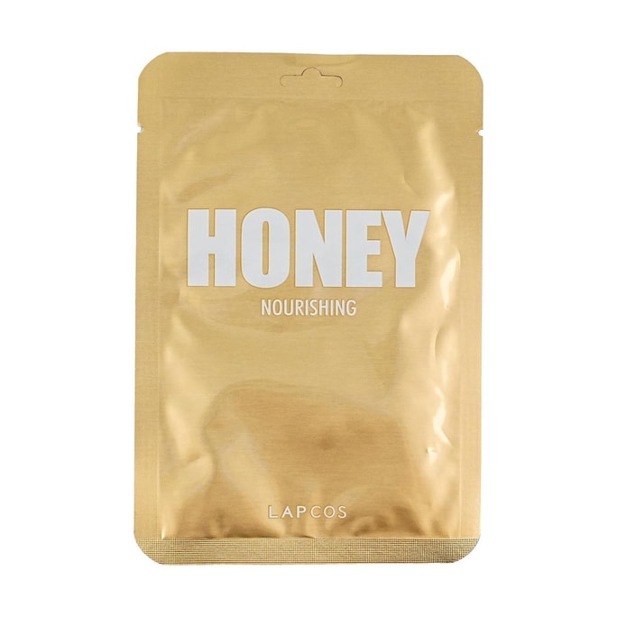 韩国LAPCOS 每日护肤面膜 6片 #蜂蜜 营养抗氧 补水紧致保湿 