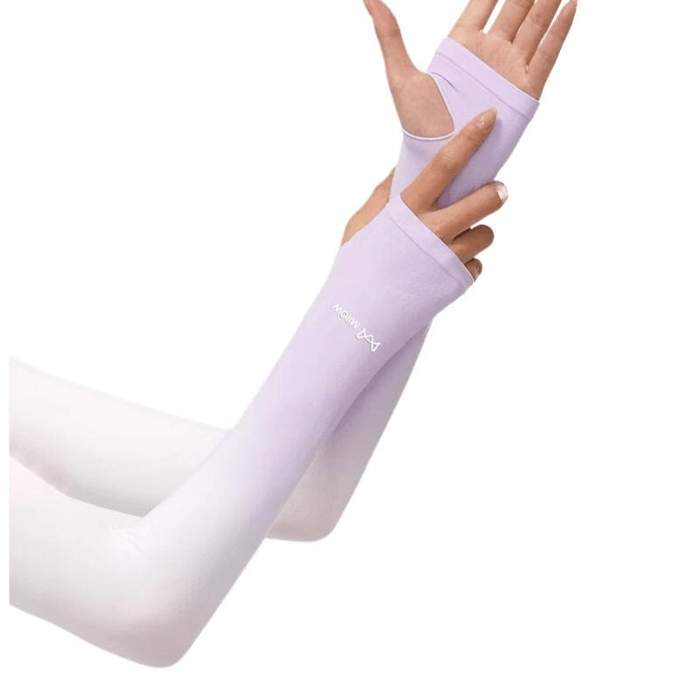 [중국 직배송] 마오런 여성용 여름용 얇은 자외선 차단 팔토시, 자외선 차단, 그라데이션 고급 스타일, 1가지 그라데이션 색상