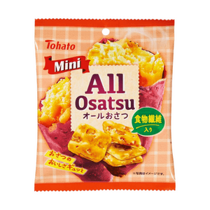 日本 TOHATO 桃哈多 期间限定 内含食物纤维 蜜薯口味小饼干 37g