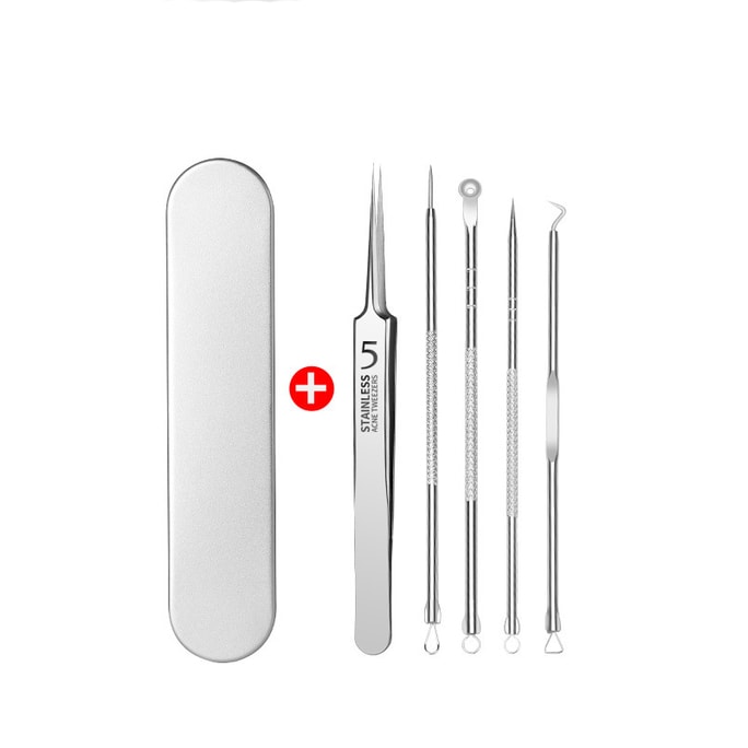 Stainless Steel Acne Clippers Blackhead Clippers Acne Removal Acne Needles Acne Needles