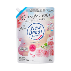 KAO 로즈 매그놀리아 향 세탁세제 리필 900g