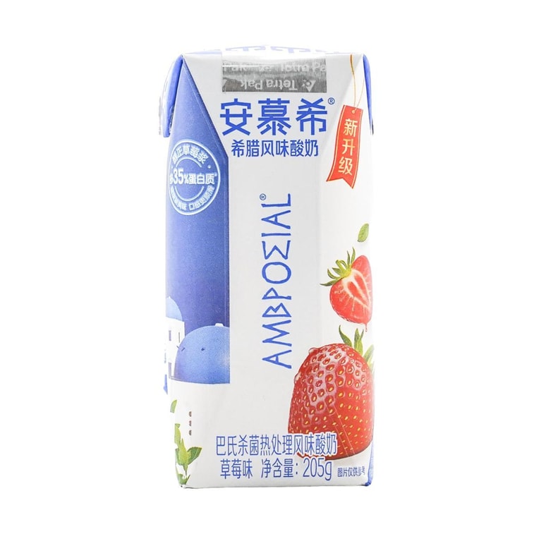 安慕希 希臘風味優格 草莓口味 205g 3