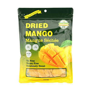 Mangue séchée 7,05 oz sans gras sans gluten délicieusement sucrée