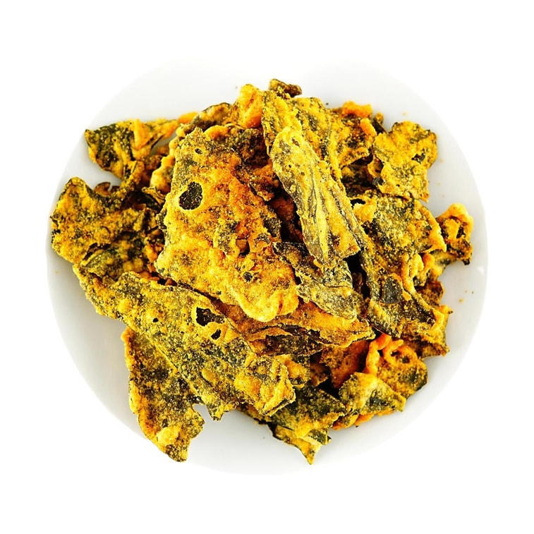 菲律宾KANGKONG KING 菠菜脆片 薯片 烧烤味 60g 5