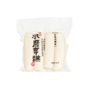 【中国直邮】 三关六码头 宁波水磨年糕半成品烧烤油煎年糕500g*1袋