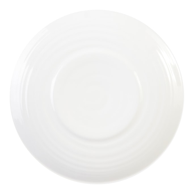 Melamine Round Plate 8" #White