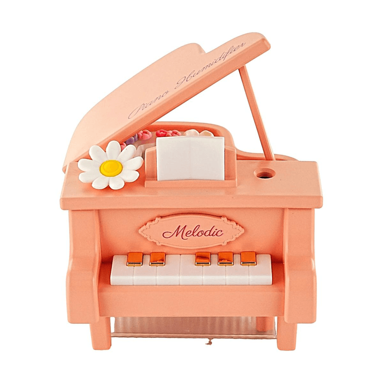 ピアノ型加湿器／USBインターフェース／ピンク／13.1×12.8×11.8cm 3