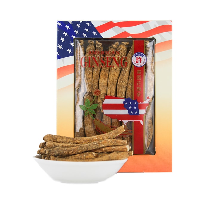 HSU'S Cultivated American Ginseng Long Small #1 4oz